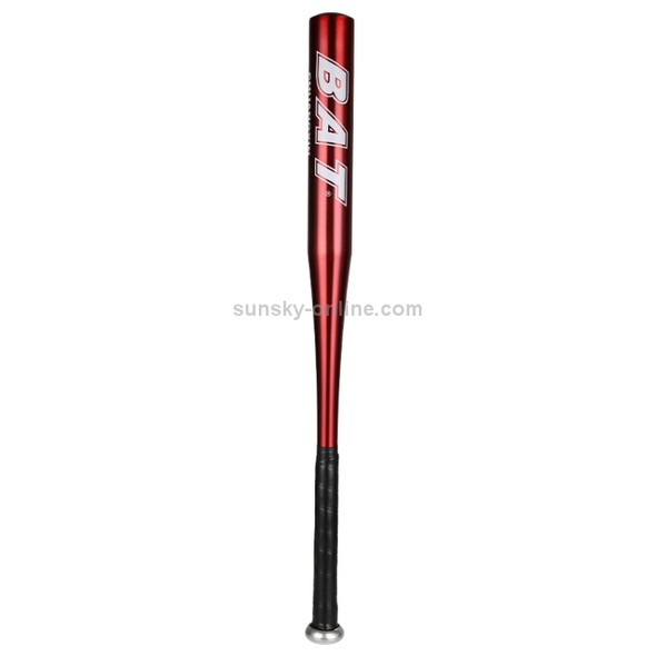 Red Aluminium Alloy Baseball Bat Batting Softball Bat, Size:28 inch