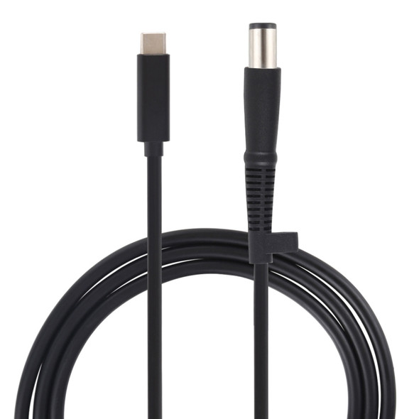 USB-C / Type-C to 7.4 x 0.6mm Laptop Power Charging Cable, Cable Length: about 1.5m(Black)