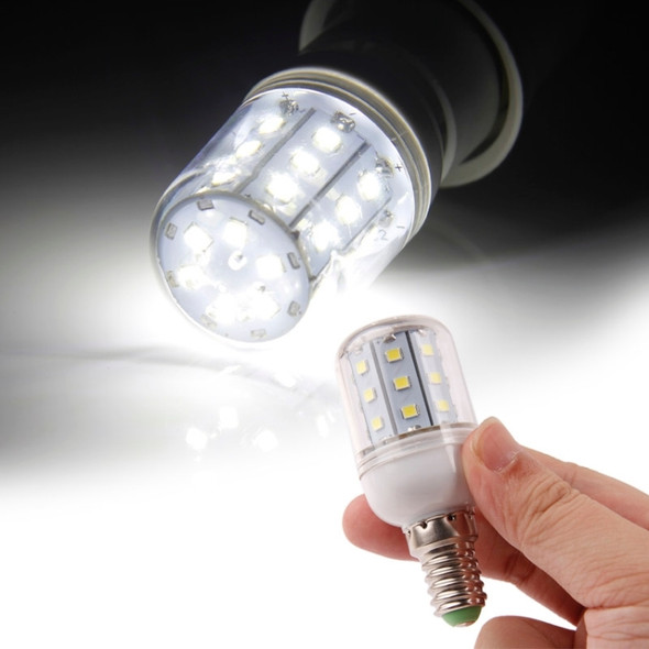 E14 4W Corn Light Bulb, 30 LED SMD 2835, White Light, AC 220V