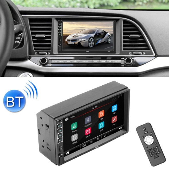 N7 7 inch HD Universal Car Radio Receiver MP5 Player, Support FM & Bluetooth & Phone Link with Remote Control