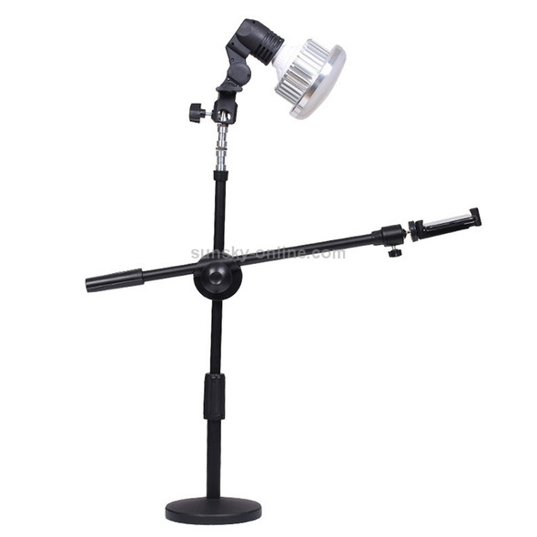 Tricolor Light Supplement Photography Micro-Course Video Recording Mobile Phone Overhead Bracket