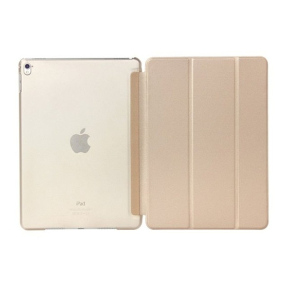 Pure Color Merge Horizontal Flip Leather Case for iPad Pro 10.5 Inch / iPad Air (2019), with Holder (Gold)