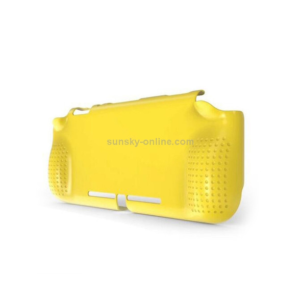 DOBE TNS-19112 Game Console PC Case Half-package Integrated Protective Case with Drum Kit for Switch Lite(Yellow)