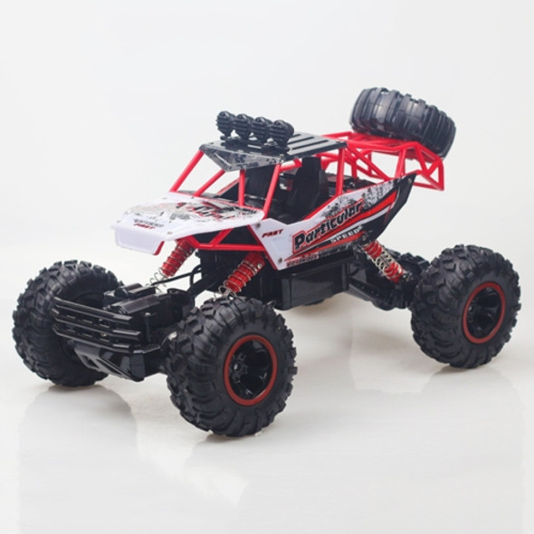 HD6026 1:12 Large Alloy Climbing Car Mountain Bigfoot Cross-country Four-wheel Drive Remote Control Car Toy, Size: 37cm(Red)