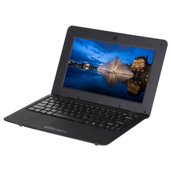 10.1 inch Notebook PC, 1GB+8GB, Android 6.0 A33 Dual-Core ARM Cortex-A9 up to 1.5GHz, WiFi, SD Card, U Disk(Black)