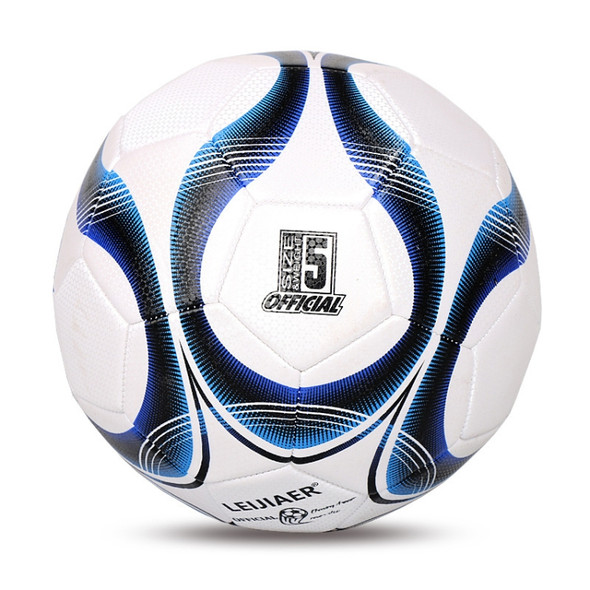 LEIJIAER 4401 No. 4 Double-layer Explosion-proof Wear-resistant Football for Children(Blue)