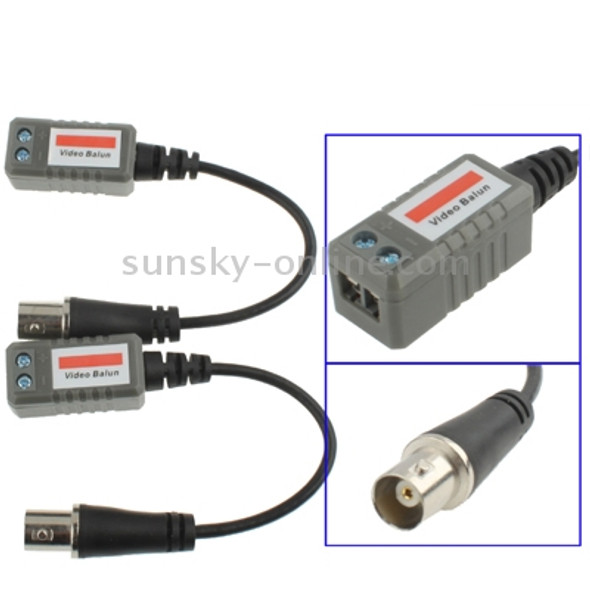 2 PCS 1 Channel Passive Video Transceiver