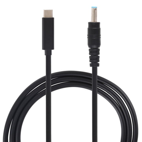 USB-C / Type-C to 4.5 x 3.0mm Laptop Power Charging Cable, Cable Length: about 1.5m(Black)