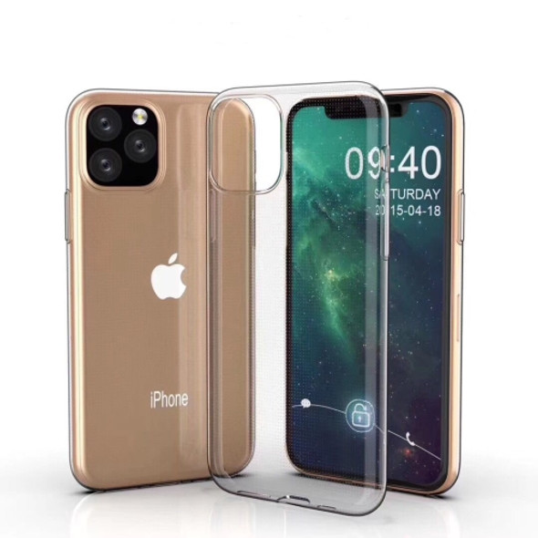 0.75mm Ultra-thin Shockproof TPU Protective Case for iPhone 11 Pro Max(Transparent)