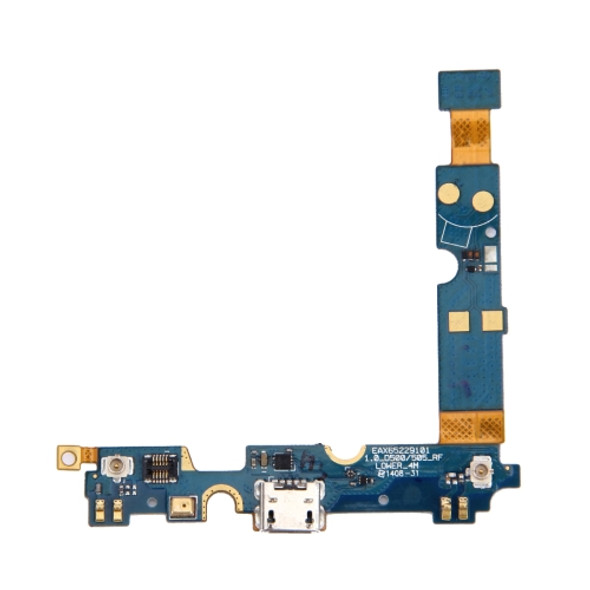 USB Charging Connector Port Flex Cable & Microphone Flex Cable  for LG Optimus F6 / D500 / D505