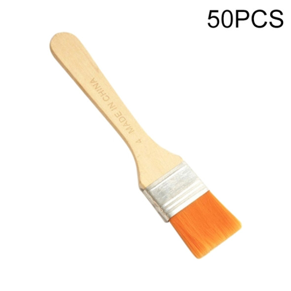 10 PCS Nylon Hair Painting Brush Oil Watercolor Water Powder Paint Brushe(4)