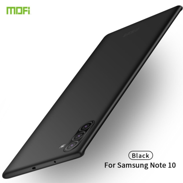 MOFI Frosted PC Ultra-thin Hard Case for Galaxy Note10(Black)