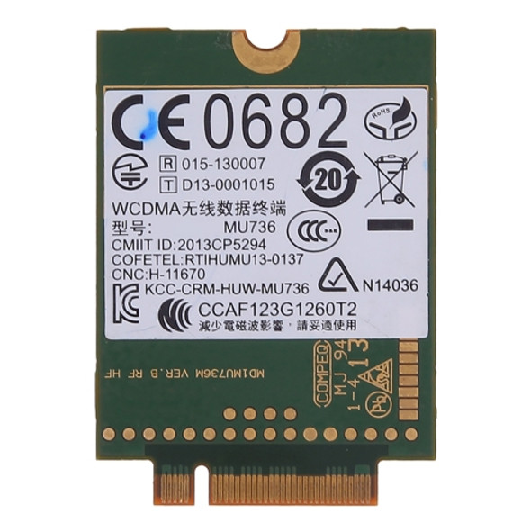 Wireless Network Card for Huawei MU736 3G WWAN Card Module 723985-001 748599-001