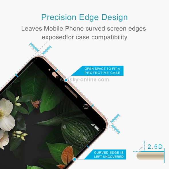 For Huawei  Mate 10 Pro 9H Surface Hardness 2.5D Curved Edge HD Explosion-proof Tempered Glass Screen Protector(Black)