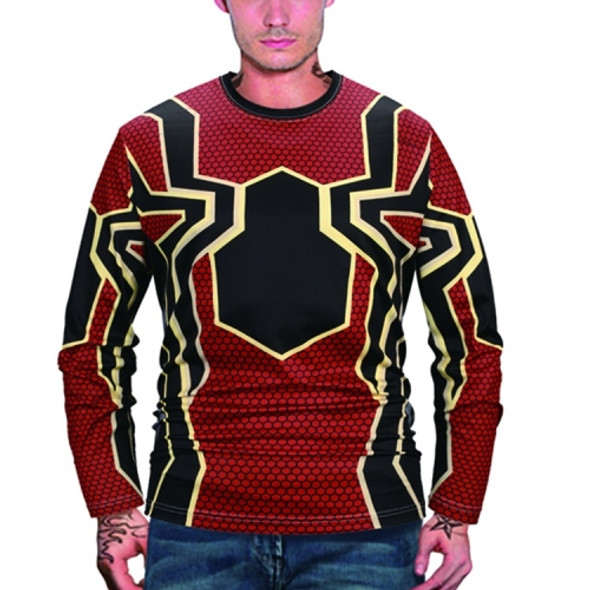 3D Digital Print Long Sleeve T-shirt for Men (Color:CT3001 Size:M)