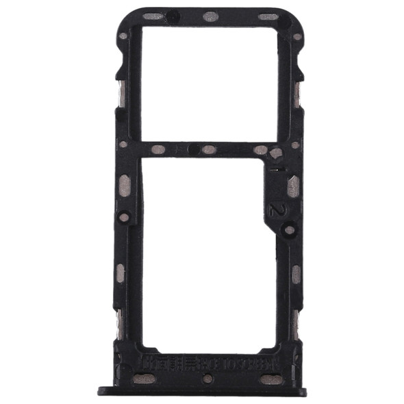 2 SIM Card Tray / Micro SD Card Tray for Xiaomi Redmi 5(Black)