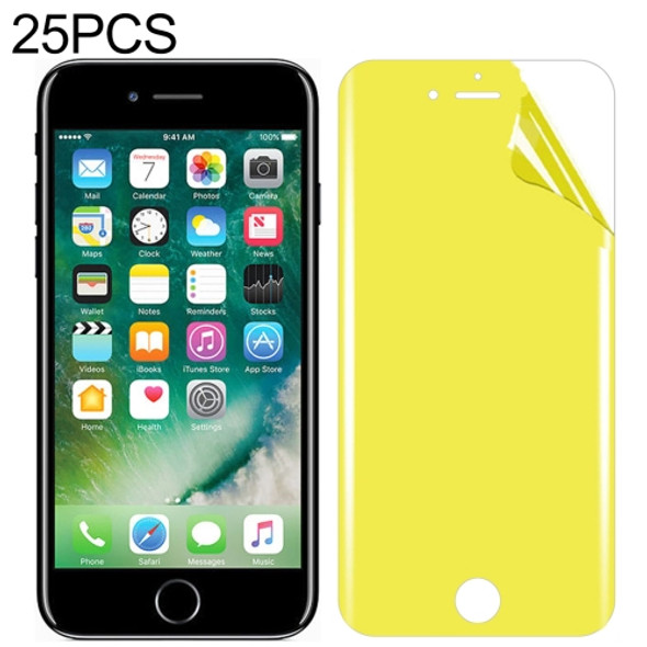 25 PCS For iPhone 7 Plus / 8 Plus Soft TPU Full Coverage Front Screen Protector