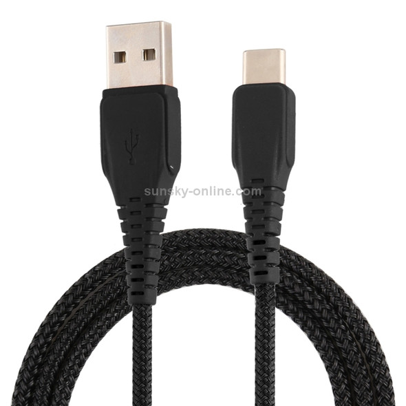 X-level Off-Road Series Type-C / USB-C Charging Cable, Length: 120cm(Black)
