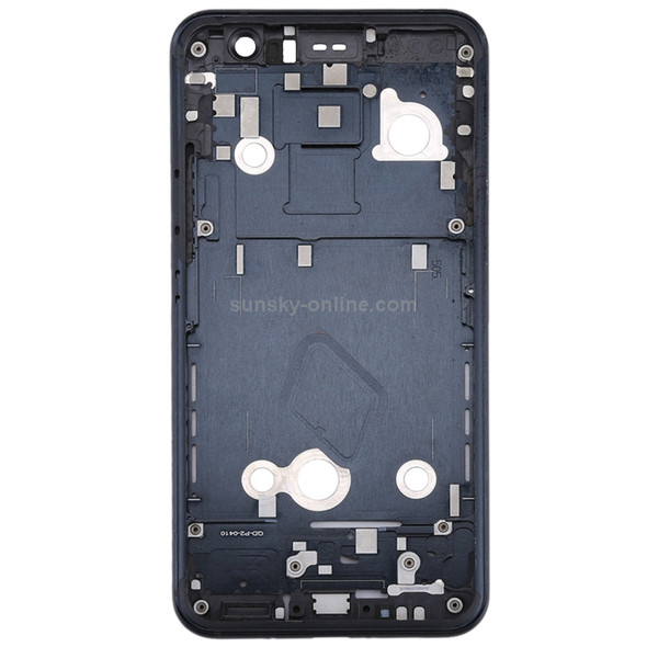 Front Housing LCD Frame Bezel Plate for HTC U11(Black)