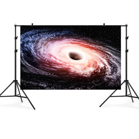 2.1m x 1.5m Black Hole Starry Sky Theme Party Children's Studio Photography Background Cloth(TK5)