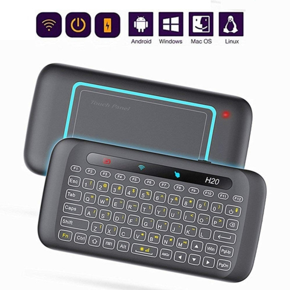 H20 2.4GHz Mini Smart Wireless Multi-Touch Touch Keyboard