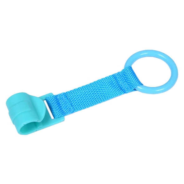 Crib Fence Hook Crib Car Toddler Pull Ring(Blue)