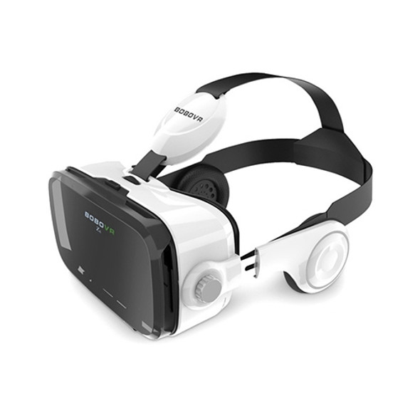 BOBOVR Z4 3D Cardboard Helmet Virtual Reality VR Glasses Headset Stereo Box for Mobile Phone(White)