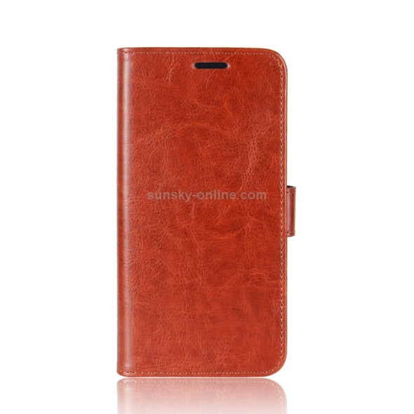 For Meizu  Meilan M6s PU + TPU Crazy Horse Texture Horizontal Flip Leather Case with Wallet & Holder & Card Slots (Brown)