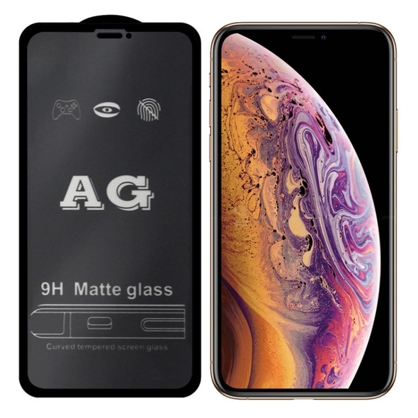 AG Matte Frosted Full Cover Tempered Glass For iPhone 8 & 7