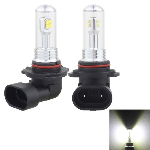 2 PCS  9006 40W 800 LM 6000K 8 CREE LEDs Car Fog Lights, DC 12V(White Light)