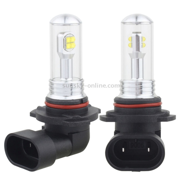 2 PCS  9006 40W 800 LM 6000K 8 CREE LEDs Car Fog Lights, DC 12V(White Light)