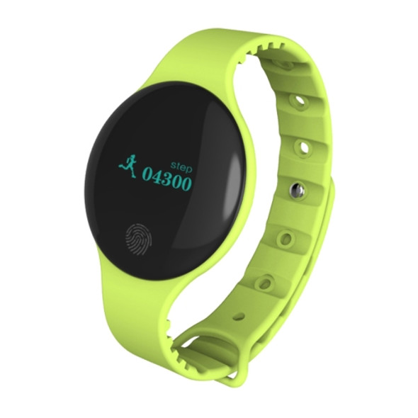 TLW08 0.66 inch OLED Display Bluetooth 4.0 Smart Bracelet, Support Pedometer / Call Reminder / Sleep Tracking / Touch Function, Compatible with iOS and Android System(Green)