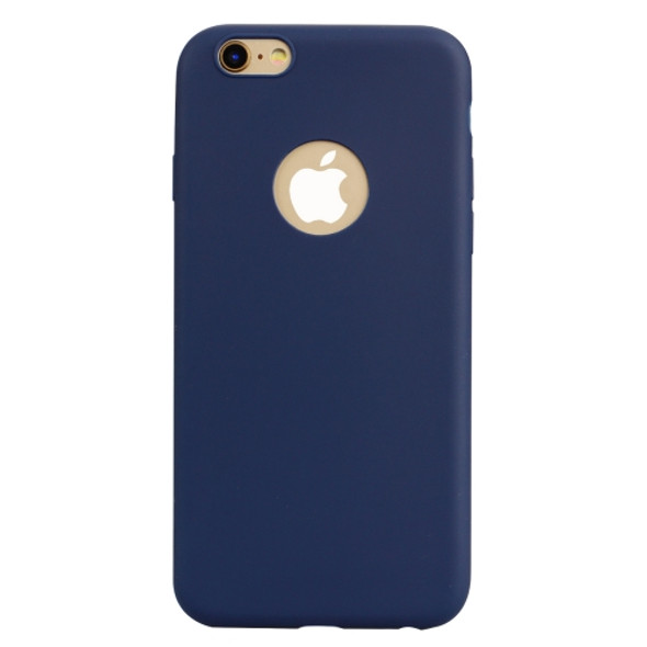 For iPhone 6s Plus / 6 Plus Candy Color TPU Case(Blue)
