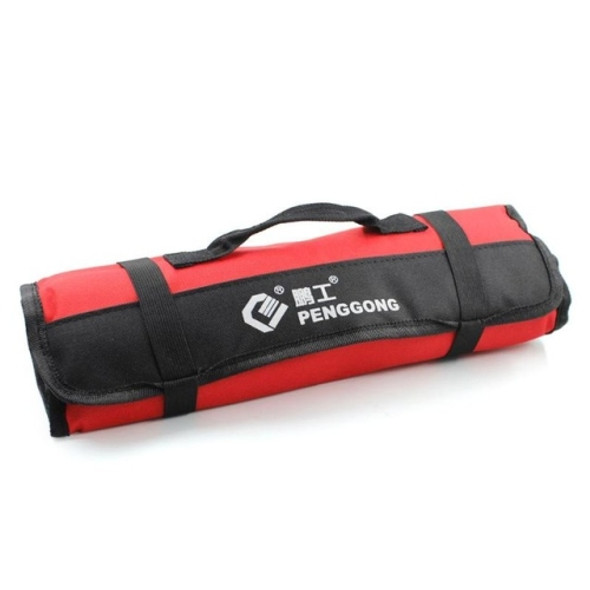 Multi-function Waterproof Oxford Carrying Folding Roll Bags Portable Storage Tool Bag(Red)