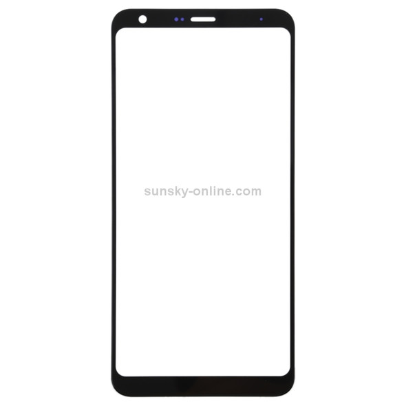 Front Screen Outer Glass Lens for LG Stylo 4 /  Q710 / Q710MS / Q710CS (Black)