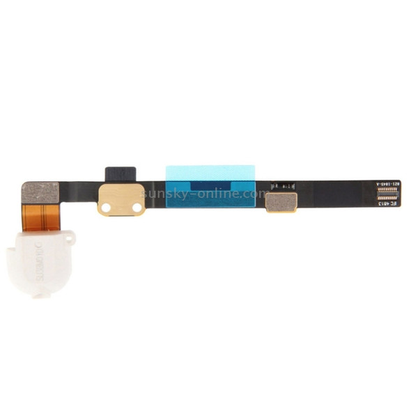 Original Audio Jack Ribbon Flex Cable for iPad mini 2 Retina (White)