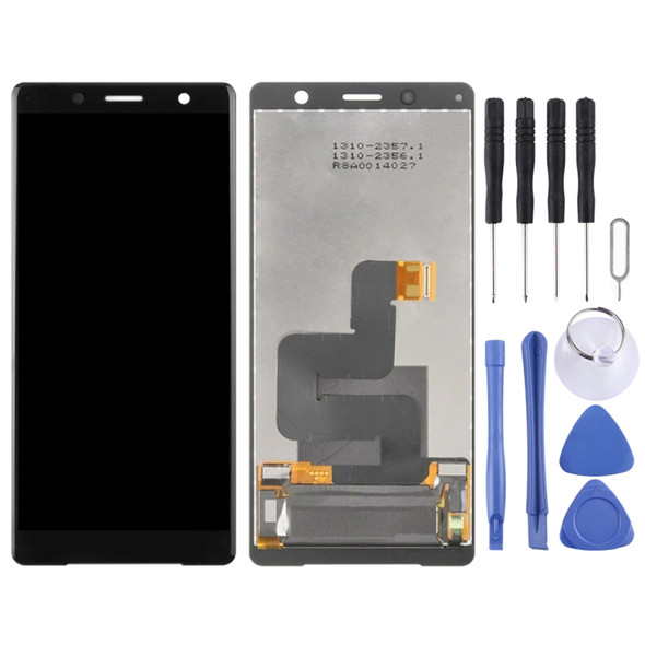 LCD Screen and Digitizer Full Assembly for Sony Xperia XZ2 Compact(Silver)