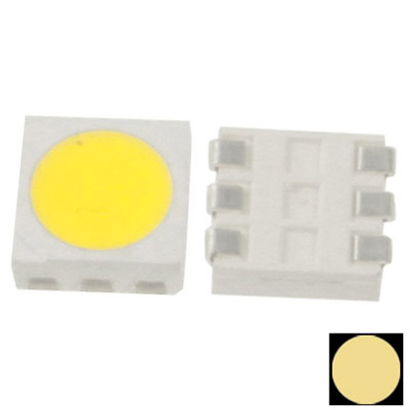 1000 PCS SMD 5050 LED Diode, Luminous Flux: 14-16lm(Warm White)