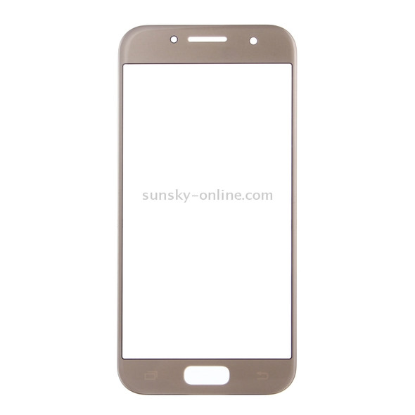 Front Screen Outer Glass Lens for Galaxy A7 (2017) / A720 (Gold)