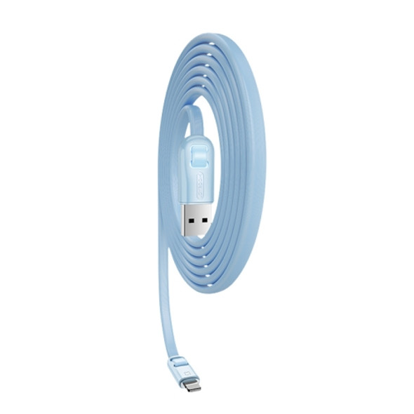 JOYROOM MS-1030M1 Creative Series 1m 3A USB to 8 Pin Data Sync Charge Cable(Blue)