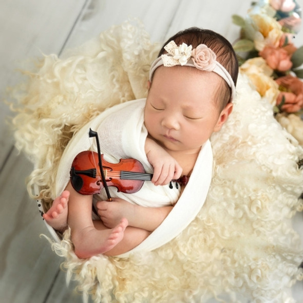 Newborn Photography Instrument Baby Photo Auxiliary Props, Style:Violin