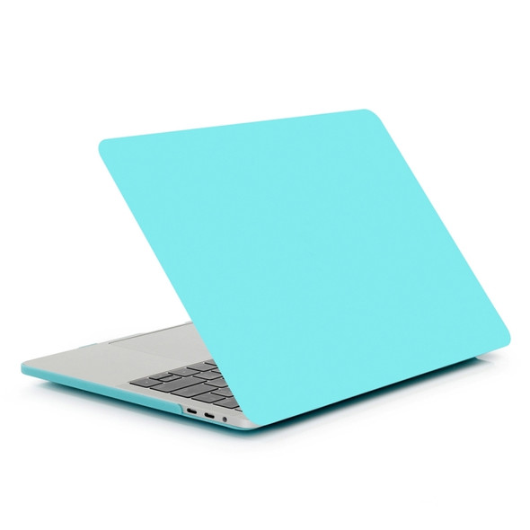 ENKAY Hat-Prince 2 in 1 Frosted Hard Shell Plastic Protective Case + US Version Ultra-thin TPU Keyboard Protector Cover for 2016 New MacBook Pro 13.3 inch with Touchbar (A1706)(Baby Blue)