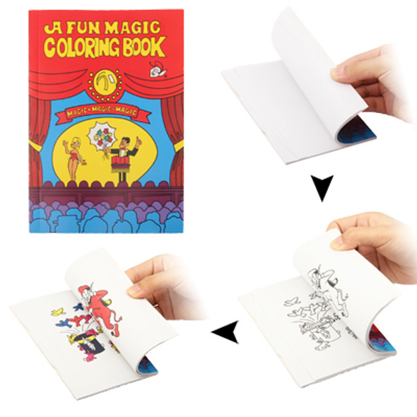 Party Magic Trick Joke Toy / Magic Coloring Book