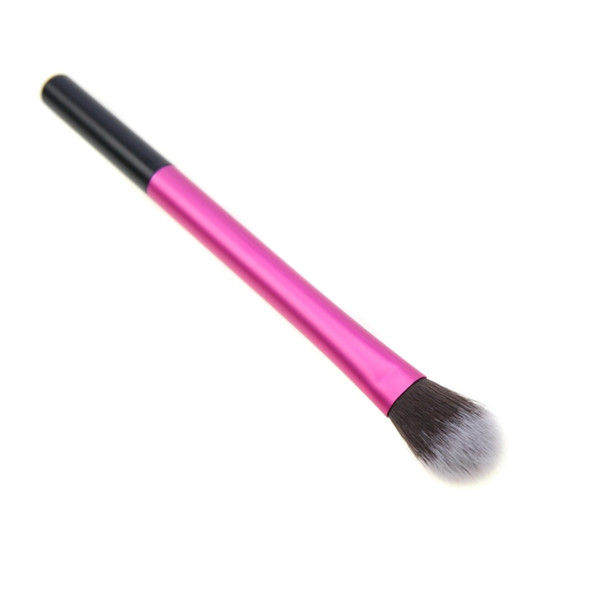 Pink Aluminum Tube Makeup Brush Highlights Eye Shadow Brush