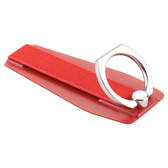 Universal Durable Finger Ring Phone Holder Sling Grip Anti-slip Stand, For iPhone, iPad, Samsung, Huawei, Xiaomi and Other Smartphones / Tablets (Red)