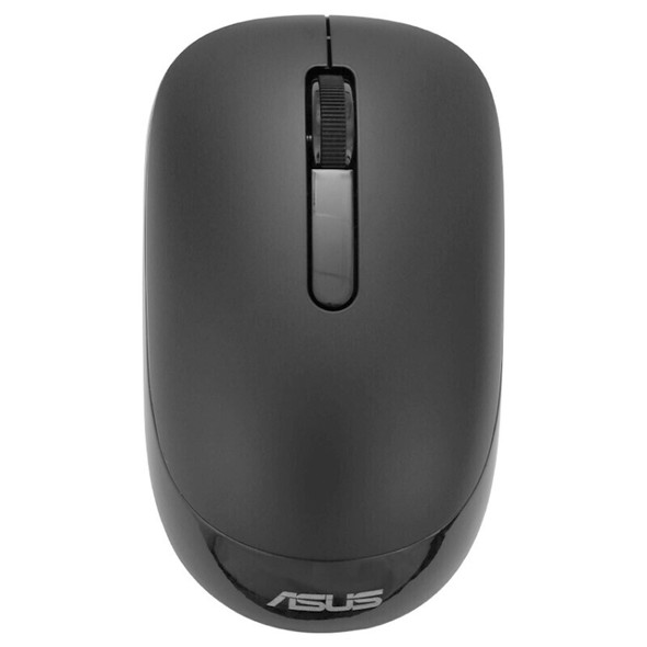 ASUS WT205 2.4GHz Wireless 1200DPI Optical Mouse with Receiver Storage Bin(Black)
