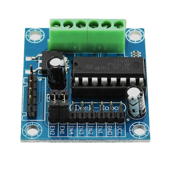 LDTR-WG0258 MINI L293D Arduino Motor Drive Expansion Board Mini L293D Motor Drive Module (Blue)