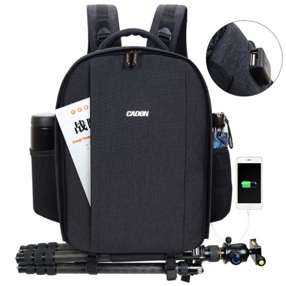 CADeN USB SLR Camera Bag Canon Nikon Professional  Waterproof Portable Unisex Camera Bag