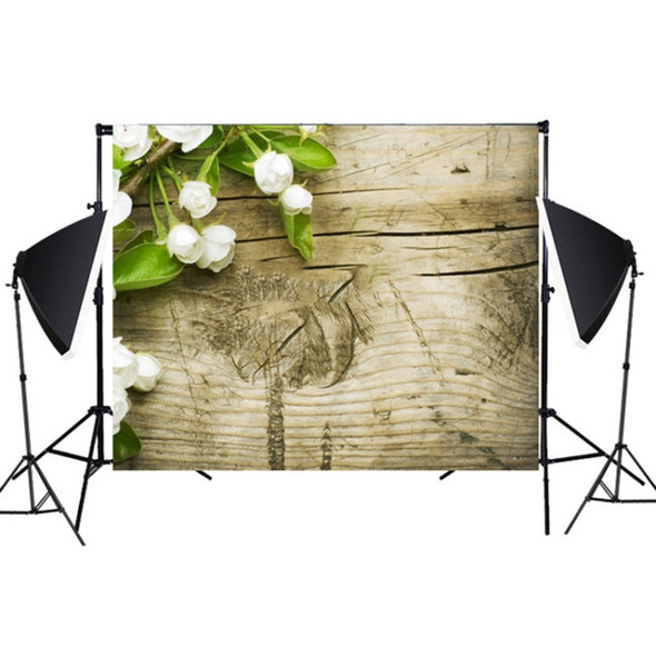 1.25m x 0.8m Wood grain flower branch prop 3D simulation photography background cloth(MB24)