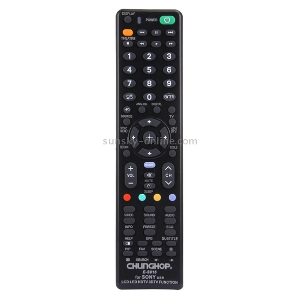 CHUNGHOP E-S916 Universal Remote Controller for SONY LED LCD HDTV 3DTV